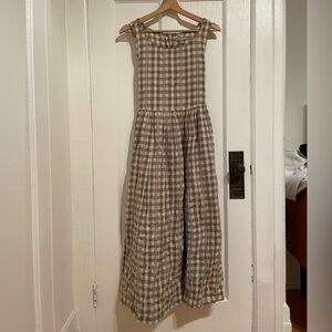 April Cornell gingham dress